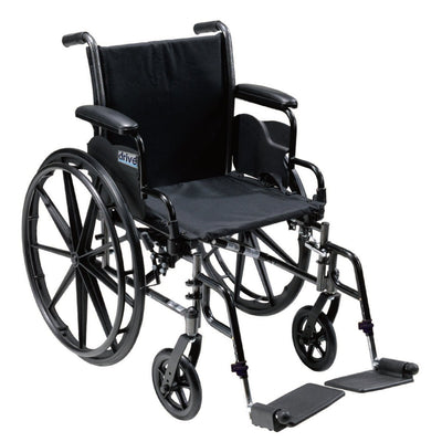 drive Cruiser III Dual Axle Lightweight Wheelchair Full Length Arm Swing-Away Footrest - 583297_EA - 2 drive Cruiser III Dual Axle Lightweight Wheelchair Full Length Arm Swing-Away Footrest - 583297_EA - 2