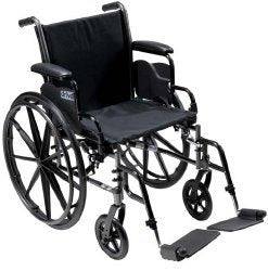 drive Cruiser III Lightweight Wheelchair, 20-Inch Seat Width - 705194_EA - 1 drive Cruiser III Lightweight Wheelchair, 20-Inch Seat Width - 705194_EA - 1