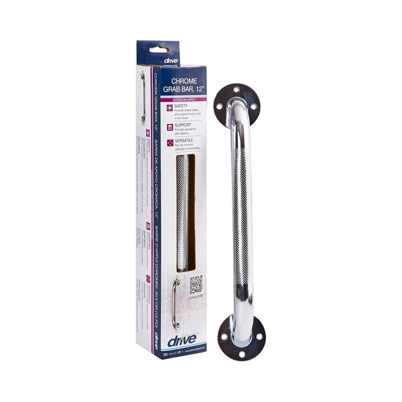 drive Knurled Steel Wall Grab Bar - 721883_BX - 6 drive Knurled Steel Wall Grab Bar - 721883_BX - 6