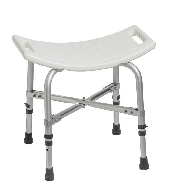 Drive Medical Bariatric Bath Bench with Fixed Handle Aluminum Frame Without Backrest - 812101_EA - 1 Drive Medical Bariatric Bath Bench with Fixed Handle Aluminum Frame Without Backrest - 812101_EA - 1