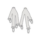 Drive Medical Straps - 691958_ST - 2 Drive Medical Straps - 691958_ST - 2