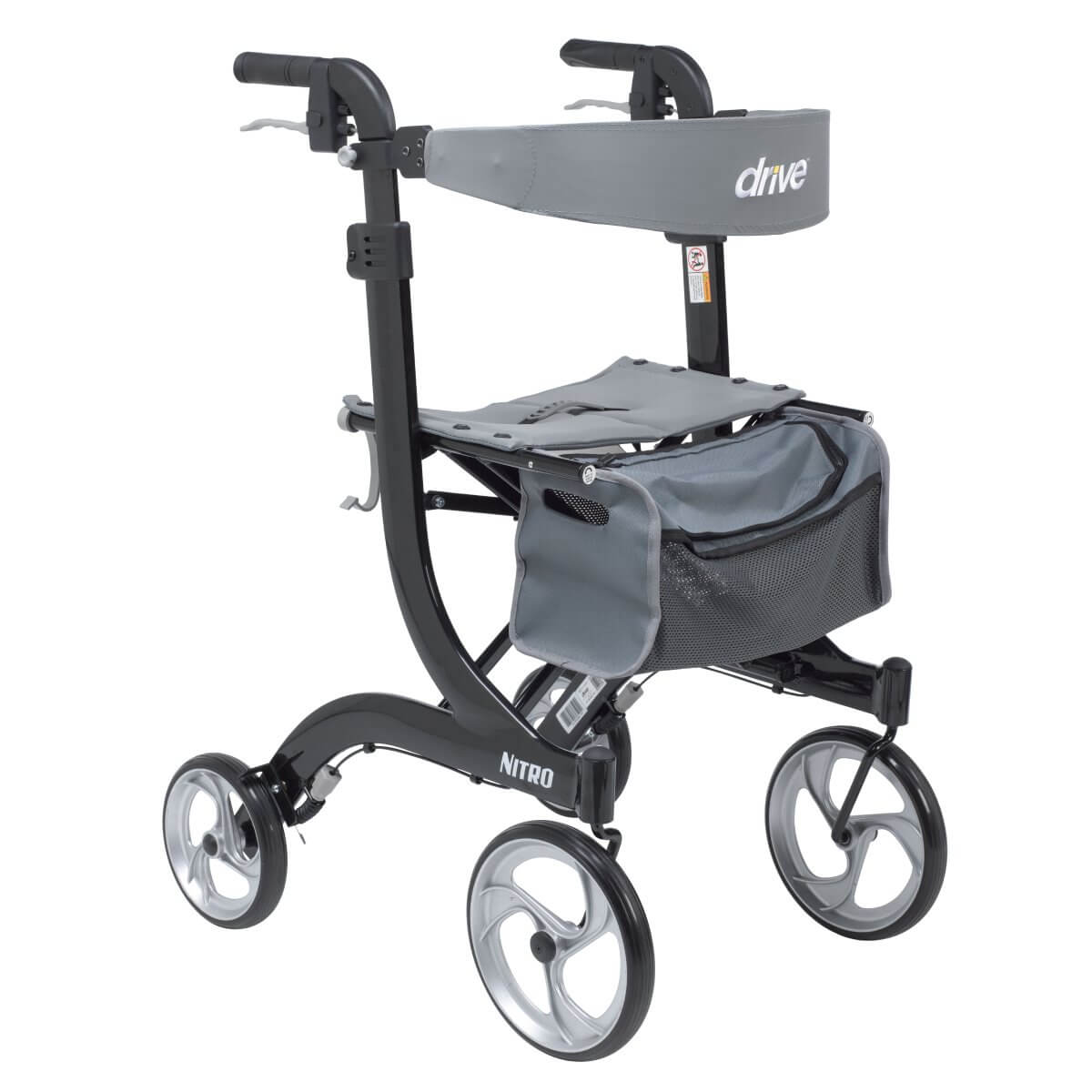 drive Nitro 4 Wheel Rollator Tall - 949999_EA - 1 drive Nitro 4 Wheel Rollator Tall - 949999_EA - 1