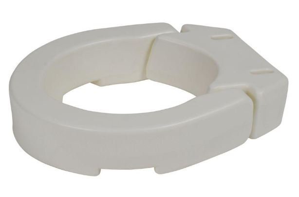drive Raised Toilet Seat, 13½ x 17½ x 3.5 Inch - 1149664_EA - 1 drive Raised Toilet Seat, 13½ x 17½ x 3.5 Inch - 1149664_EA - 1