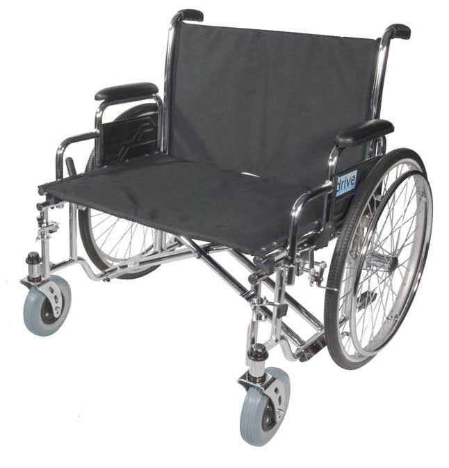 drive Sentra EC HD Extra-Extra-Wide Bariatric Wheelchair, 26 Inch Seat Width -Each drive Sentra EC HD Extra-Extra-Wide Bariatric Wheelchair, 26 Inch Seat Width - 761607_EA - 2