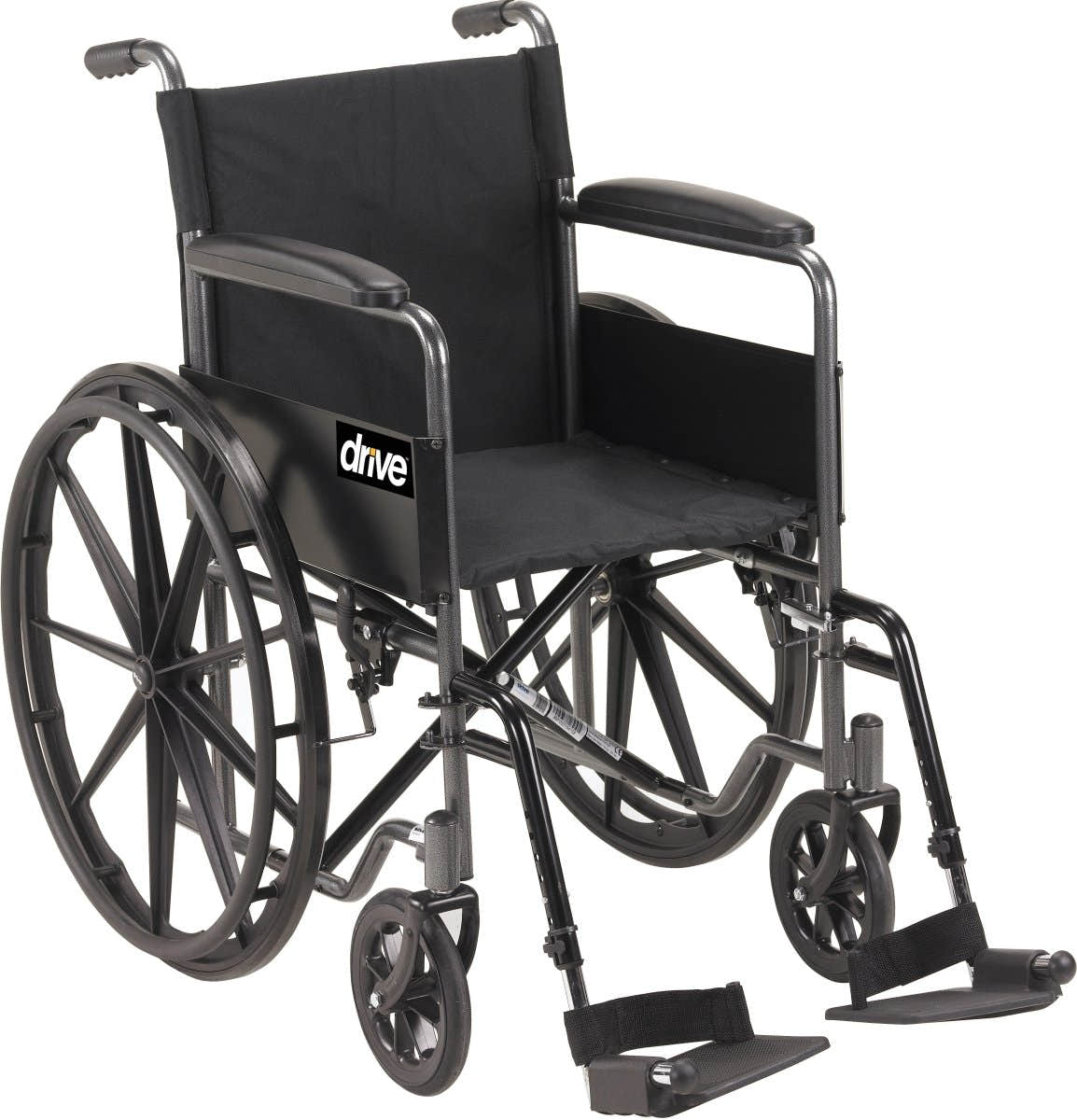drive Silver Sport 1 Wheelchair, 18-Inch Seat Width -Each drive Silver Sport 1 Wheelchair, 18-Inch Seat Width - 629024_EA - 2
