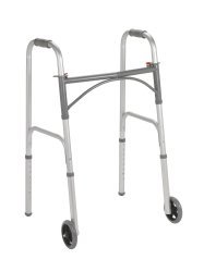drive Steel Folding Walker, 25 – 32 Inch Height - 1031618_CS - 2 drive Steel Folding Walker, 25 – 32 Inch Height - 1031618_CS - 2