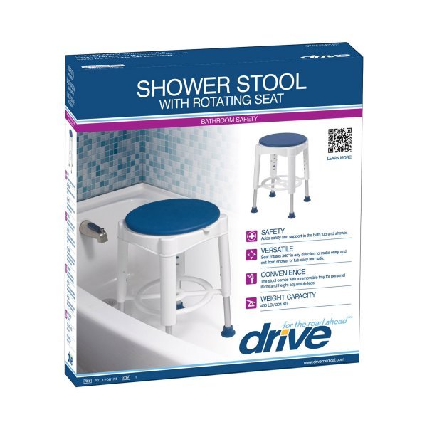 drive Swivel Seat Shower Stool - 1060942_EA - 4 drive Swivel Seat Shower Stool - 1060942_EA - 4