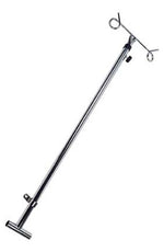 drive Telescoping IV Pole for Use With Wheelchair, 41.5 in. L x 3 in. W x 11 in. H, Steel - 624270_EA - 1 drive Telescoping IV Pole for Use With Wheelchair, 41.5 in. L x 3 in. W x 11 in. H, Steel - 624270_EA - 1