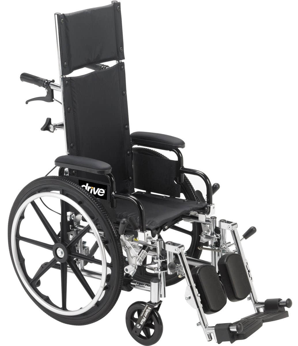 drive Viper Plus Pediatric Reclining Wheelchair, 14-Inch Seat Width - 804243_EA - 1 drive Viper Plus Pediatric Reclining Wheelchair, 14-Inch Seat Width - 804243_EA - 1