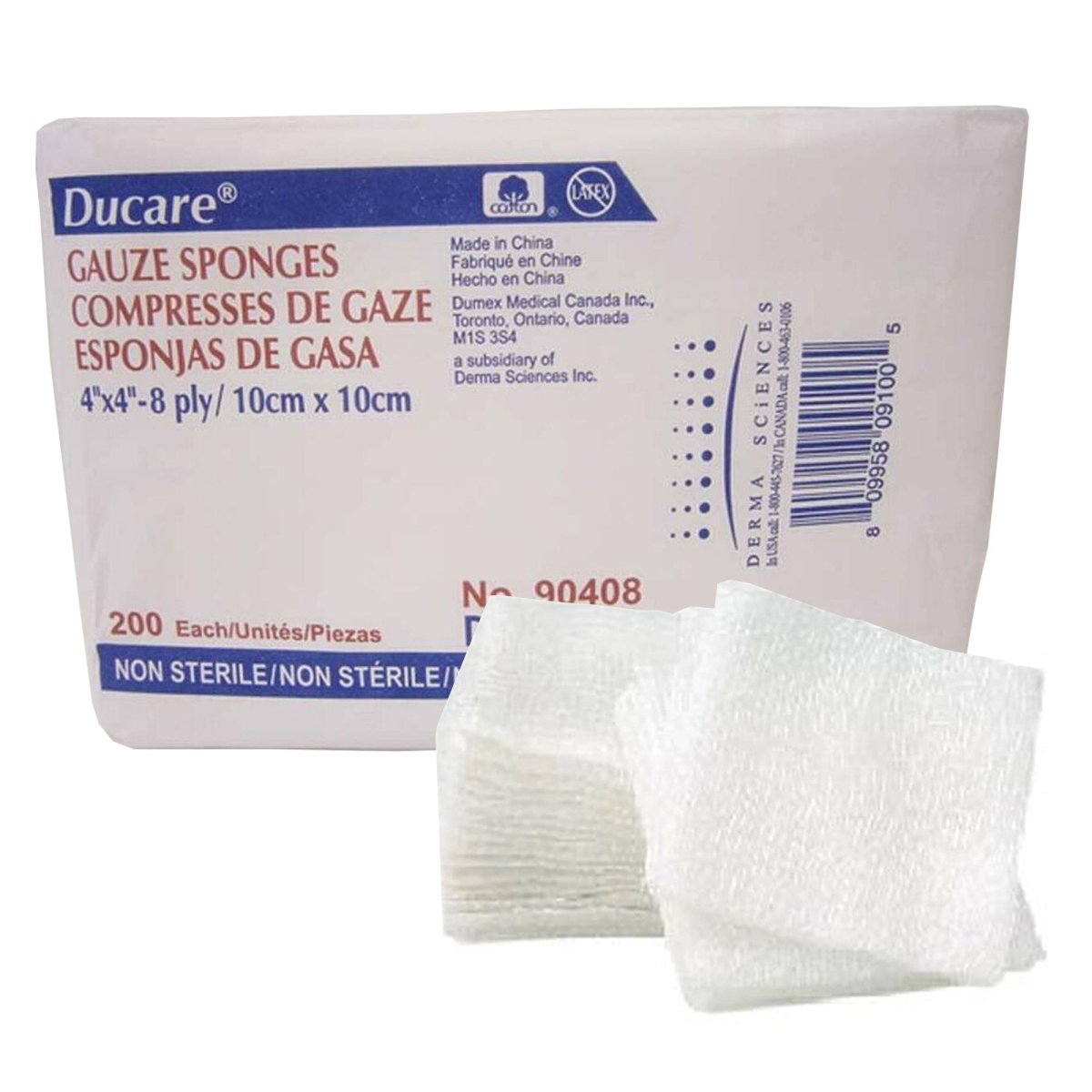 Ducare USP Type VII Gauze Sponge - 645797_CS - 1 Ducare USP Type VII Gauze Sponge - 645797_CS - 1