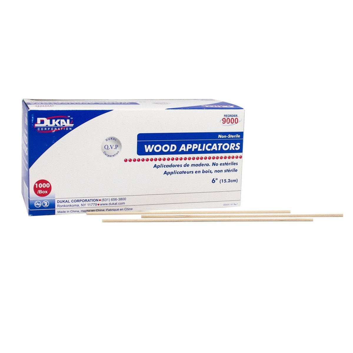 Dukal Applicator Stick - 868476_BX - 1 Dukal Applicator Stick - 868476_BX - 1