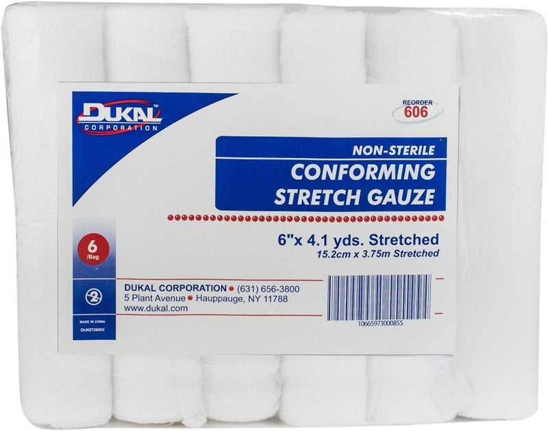 Dukal Nonsterile Conforming Bandage - 958826_BG - 2 Dukal Nonsterile Conforming Bandage - 958826_BG - 2