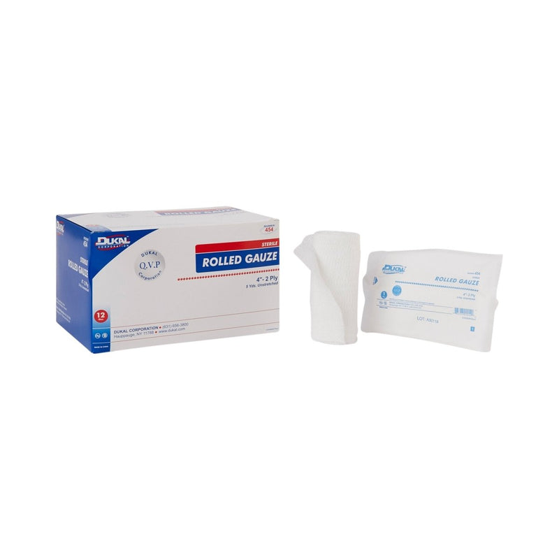 Dukal Sterile Fluff Bandage Roll - 529182_BG - 4 Dukal Sterile Fluff Bandage Roll - 529182_BG - 4