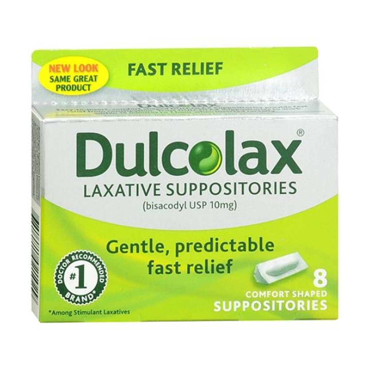 Dulcolax Bisacodyl Laxative Suppository - 1046245_BX - 1 Dulcolax Bisacodyl Laxative Suppository - 1046245_BX - 1