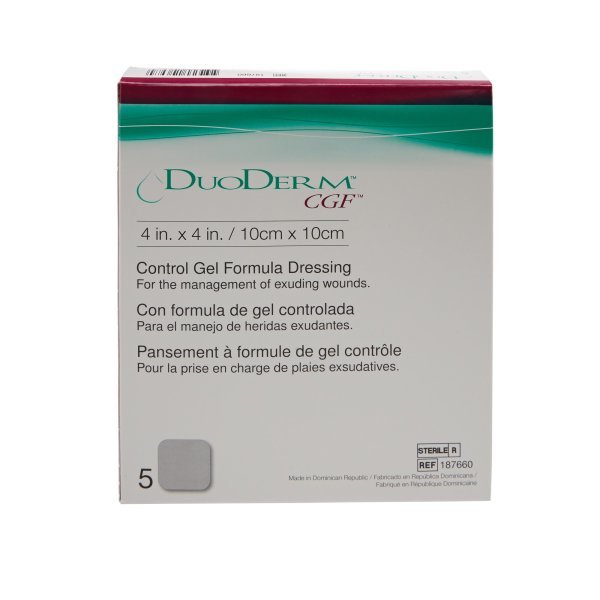 DuoDerm CGF Hydrocolloid Dressing - 181329_BX - 4 DuoDerm CGF Hydrocolloid Dressing - 181329_BX - 4