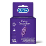 Durex Extra Sensitive Ultra Thin Lubricated Latex Condoms - 1231246_BX - 1 Durex Extra Sensitive Ultra Thin Lubricated Latex Condoms - 1231246_BX - 1