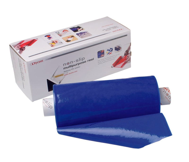 Dycem Non-Slip Material Roll, Blue, 8 Inches x 10 Yards - 766626_EA - 1 Dycem Non-Slip Material Roll, Blue, 8 Inches x 10 Yards - 766626_EA - 1