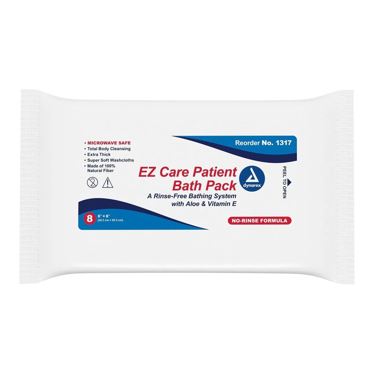 Dynarex Ez Care Bath Wipe - 1116296_PK - 1 Dynarex Ez Care Bath Wipe - 1116296_PK - 1