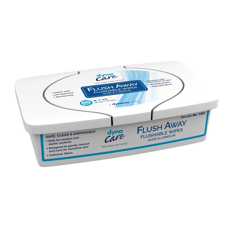 Dynarex Flush Away Personal Wipes - 867176_BX - 2 Dynarex Flush Away Personal Wipes - 867176_BX - 2