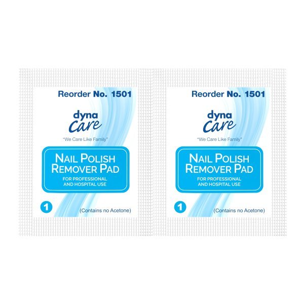 dynarex Nail Polish Remover Pads - 813832_BX - 3 dynarex Nail Polish Remover Pads - 813832_BX - 3