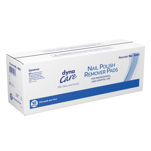 dynarex Nail Polish Remover Pads - 813832_CS - 4 dynarex Nail Polish Remover Pads - 813832_CS - 4