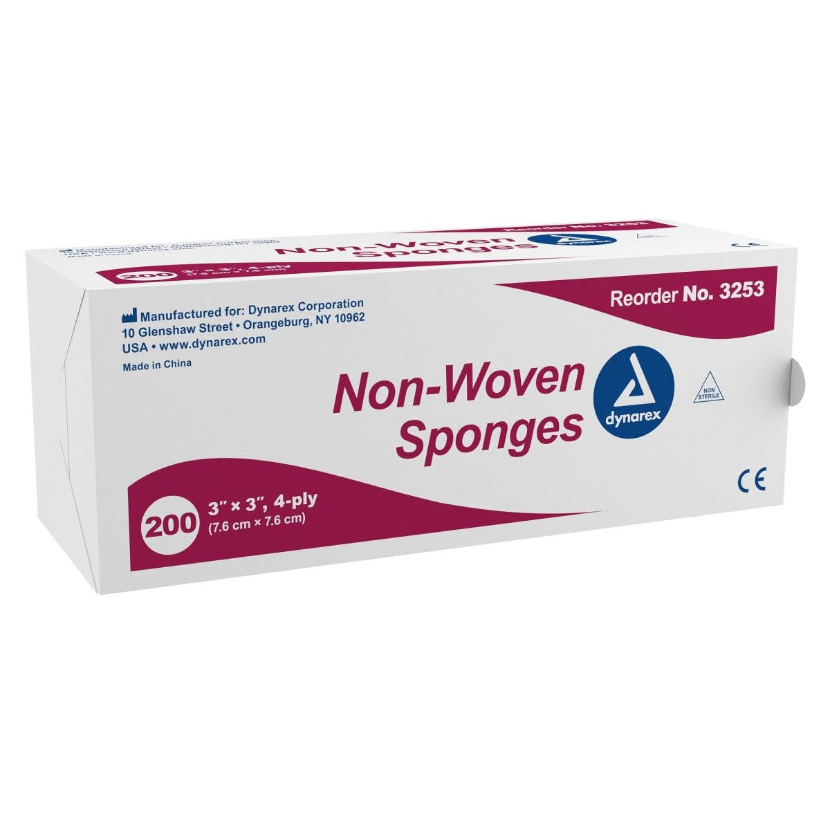 Dynarex Nonsterile Nonwoven Sponge - 747210_BX - 1 Dynarex Nonsterile Nonwoven Sponge - 864464_BX - 2