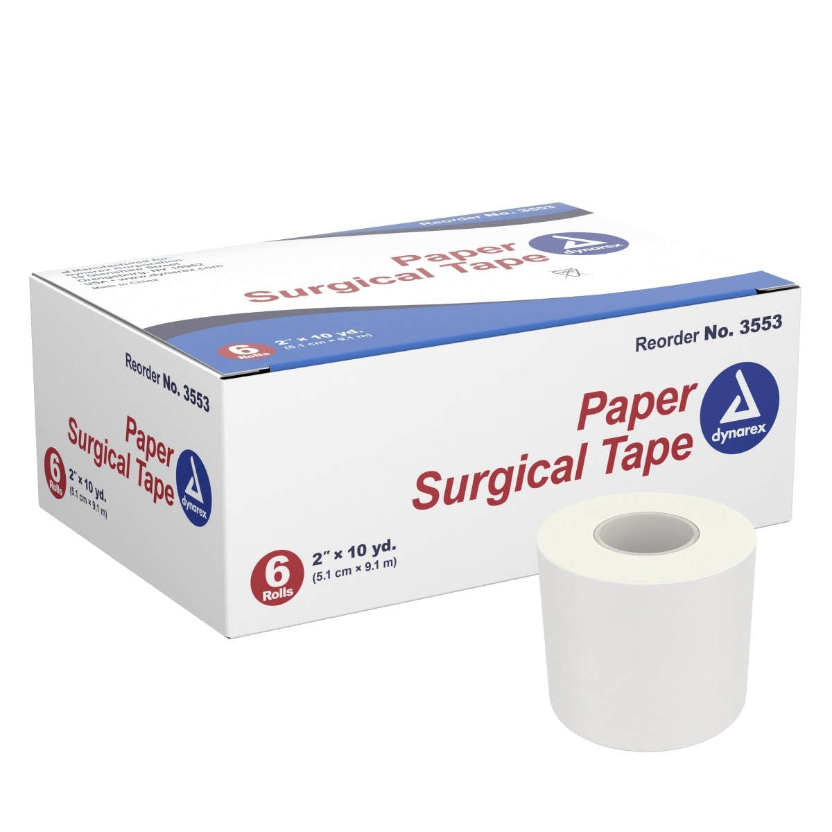 Dynarex Paper Medical Tape - 763386_BX - 1 Dynarex Paper Medical Tape - 720400_BX - 2