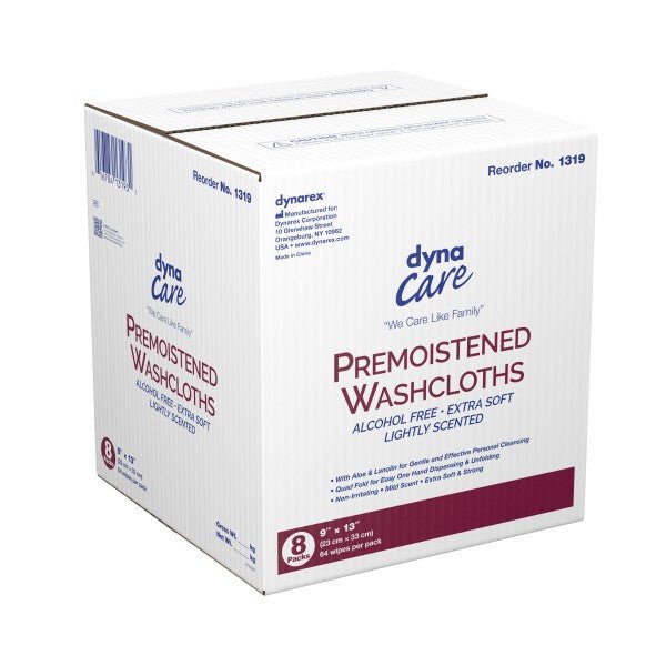 Dynarex Scented Personal Cleansing Washcloth - 1014361_CS - 2 Dynarex Scented Personal Cleansing Washcloth - 1014361_CS - 2