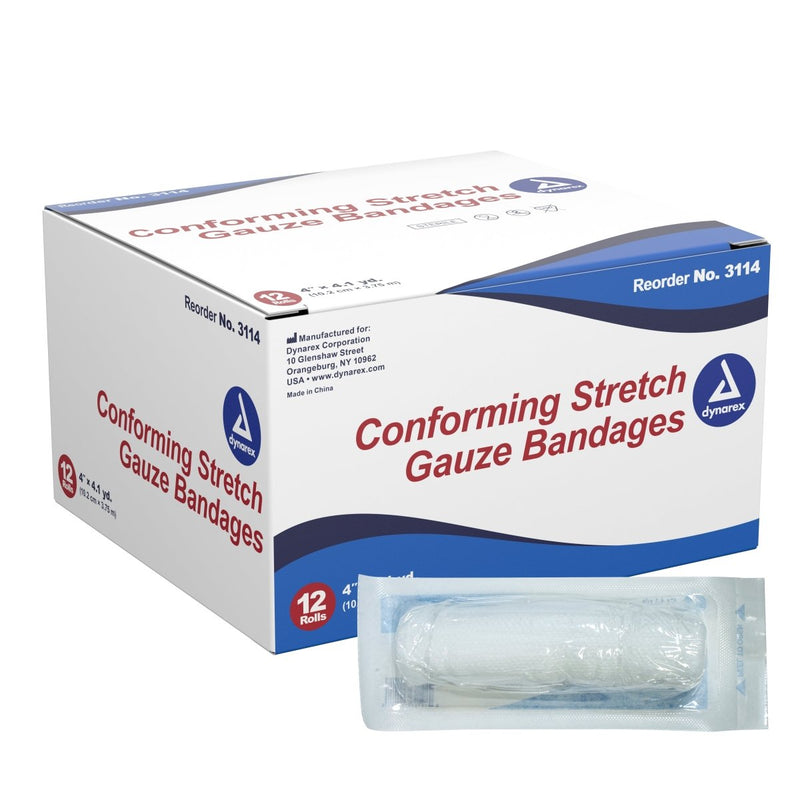 Dynarex Sterile Conforming Bandage - 884100_BX - 2 Dynarex Sterile Conforming Bandage - 884100_BX - 2