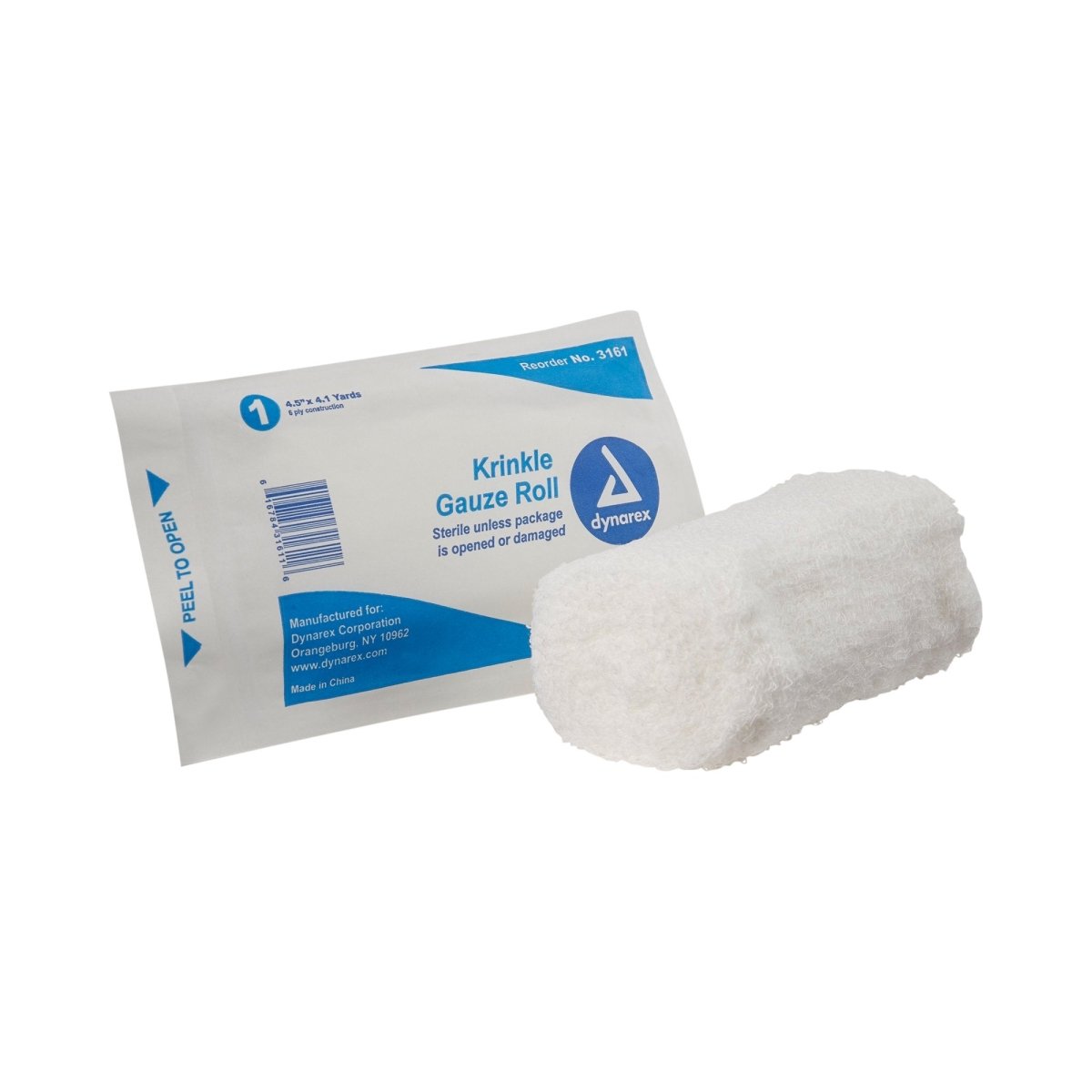 Dynarex Sterile Fluff Bandage Roll - 545991_CS - 1 Dynarex Sterile Fluff Bandage Roll - 545991_CS - 1