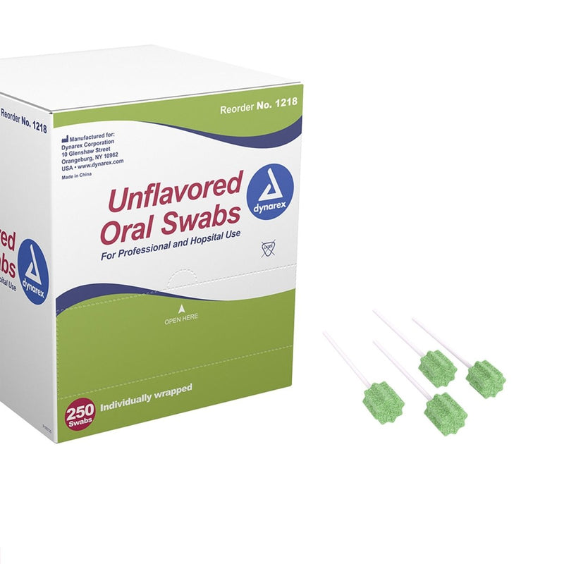 Dynarex Unflavored Oral Swabstick - 805965_BX - 1 Dynarex Unflavored Oral Swabstick - 805965_BX - 1