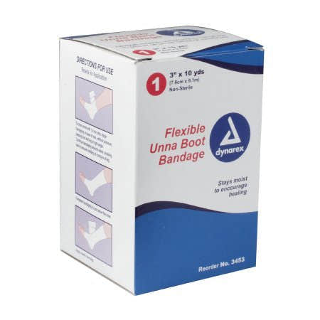 Dynarex Unna Boot Bandage - 413291_CS - 1 Dynarex Unna Boot Bandage - 413291_CS - 1