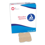 Dynarex Wooden Spoons - 1123219_BX - 1 Dynarex Wooden Spoons - 1123219_BX - 1