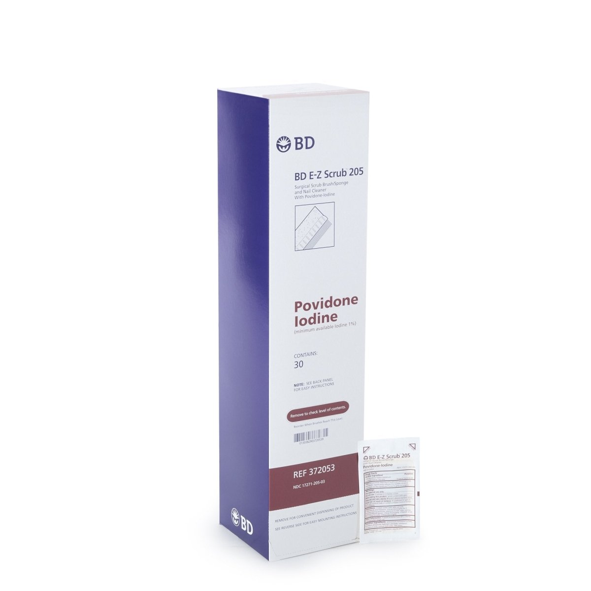 E Z Scrub Povidone Iodine Impregnated Brush - 227740_BX - 1 E Z Scrub Povidone Iodine Impregnated Brush - 227740_BX - 1