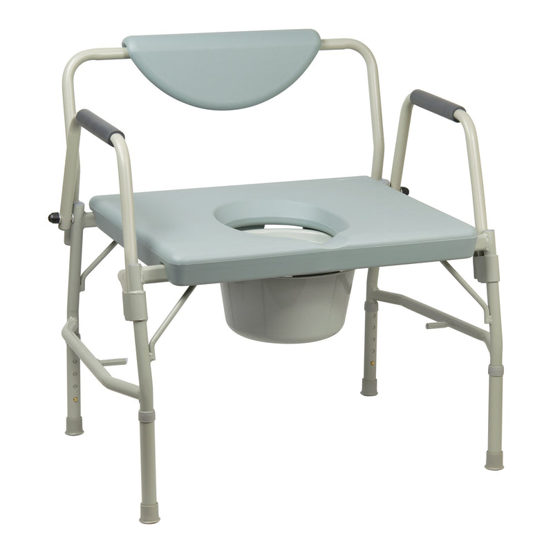 McKesson Bariatric Commode Chair -Each McKesson Bariatric Commode Chair -Each
