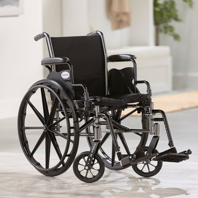 McKesson Lightweight Wheelchair Swing-Away Footrest, 16 Inch Seat Width -Each McKesson Lightweight Wheelchair Swing-Away Footrest, 16 Inch Seat Width -Each
