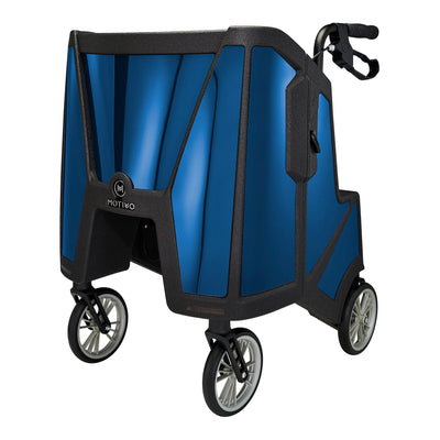Tour Adjustable Height Folding 4 Wheel Rollator, Midnight Blue -Each Tour Adjustable Height Folding 4 Wheel Rollator, Midnight Blue -Each