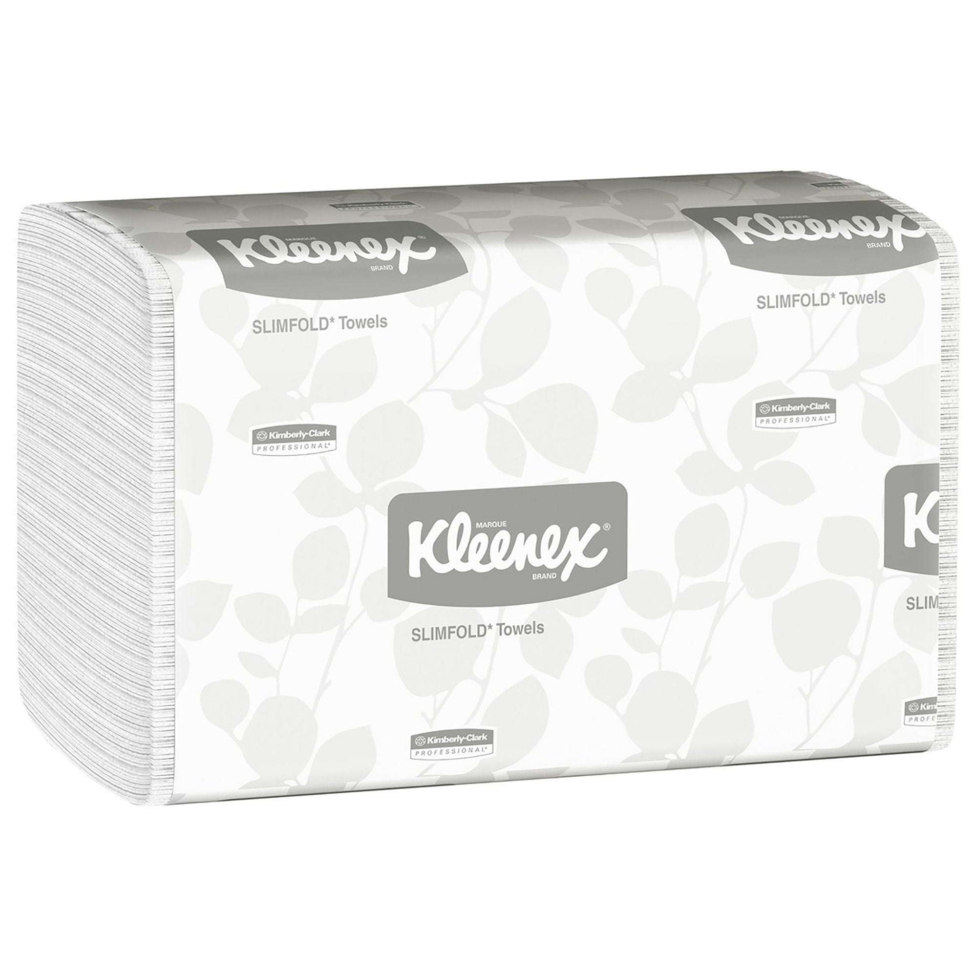 Kleenex Slimfold Towels, Absorbency Pockets, White, Single Ply -Case of 24 Kleenex Slimfold Towels, Absorbency Pockets, White, Single Ply -Case of 24