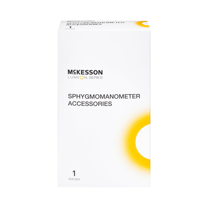 McKesson LUMEON Blood Pressure Bulb and Cuff, Adult Large, Burgundy, Arm -Box of 1 McKesson LUMEON Blood Pressure Bulb and Cuff, Adult Large, Burgundy, Arm -Box of 1