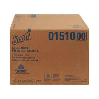 Scott Essential C-Fold Paper Towel -Case of 2400 Scott Essential C-Fold Paper Towel -Case of 2400