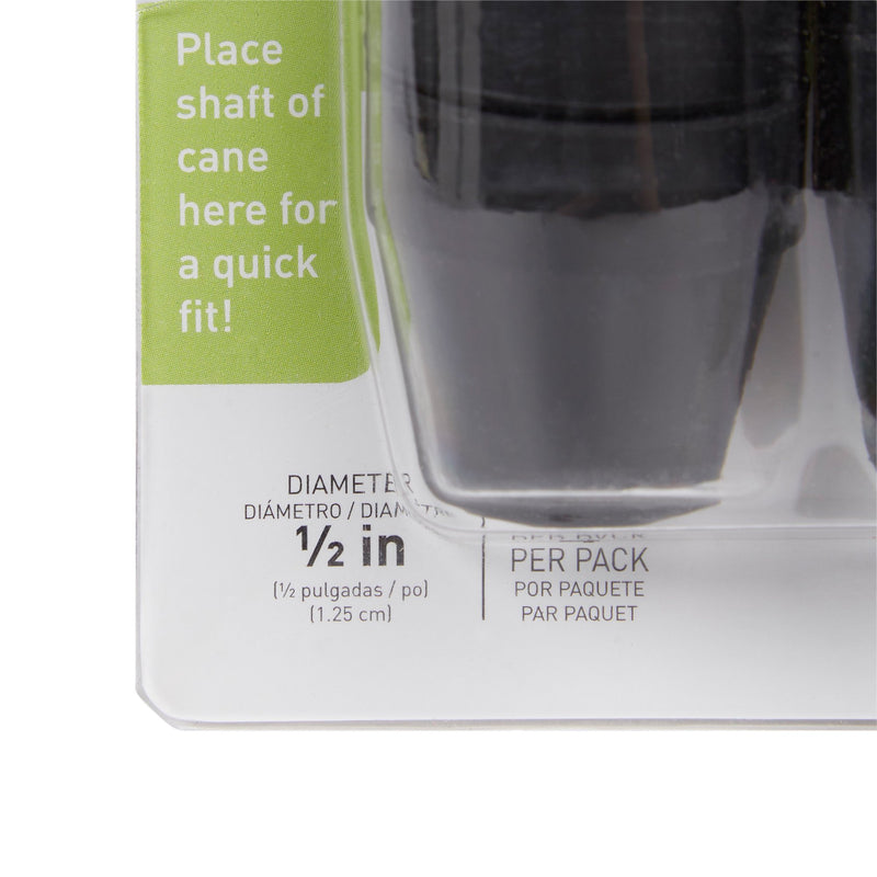 McKesson Quad Cane Tips -Box of 4 McKesson Quad Cane Tips -Box of 4