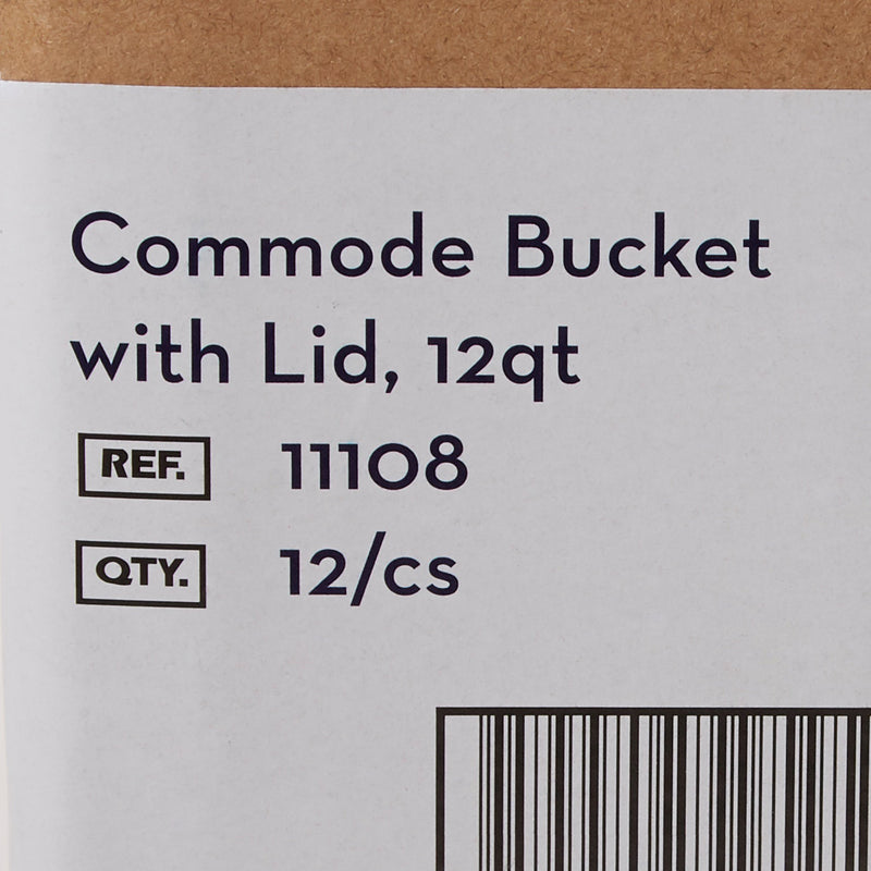 drive Commode Bucket, 12 Quart -Case of 12 drive Commode Bucket, 12 Quart -Case of 12