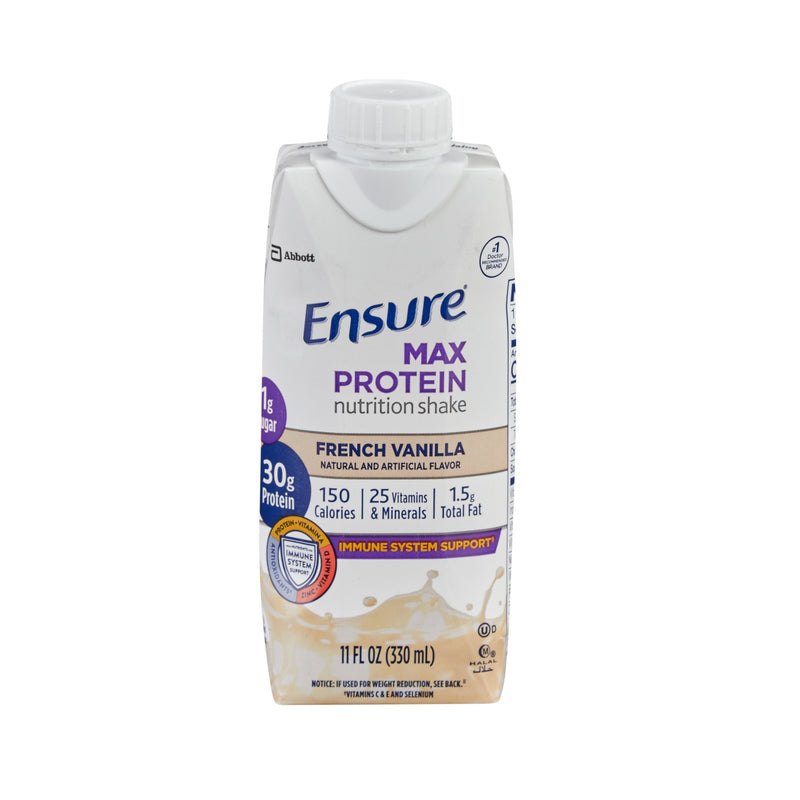 Ensure Max Protein Nutrition Shake, Vanilla, 11 oz. Carton -Case of 12 Ensure Max Protein Nutrition Shake, Vanilla, 11 oz. Carton -Case of 12