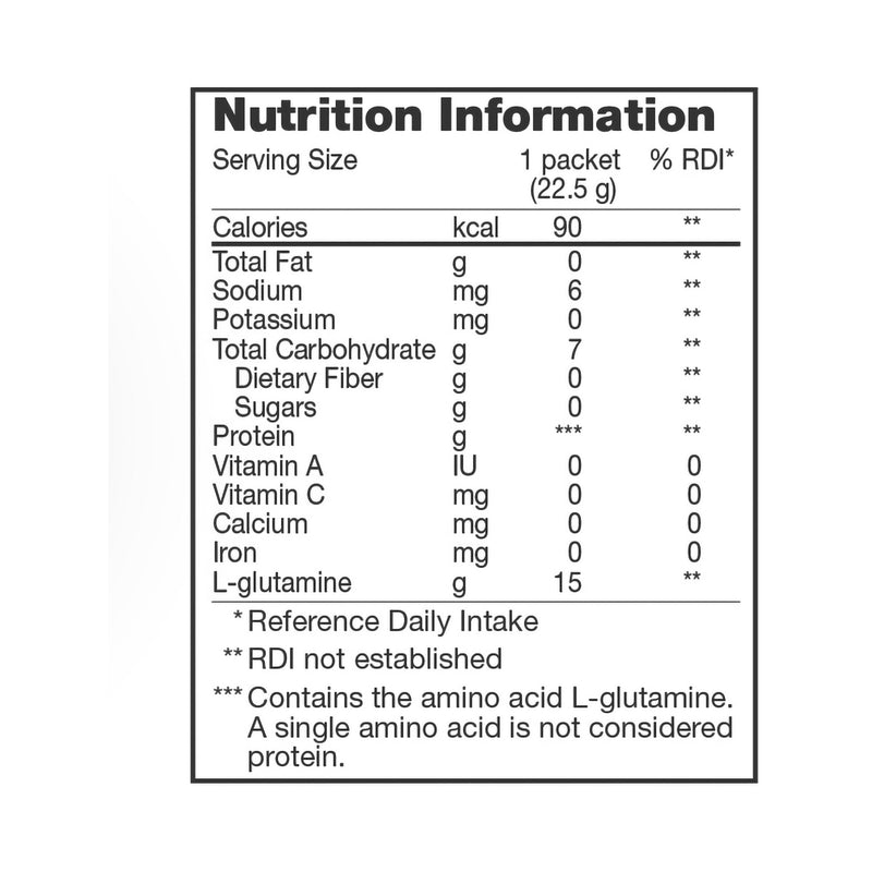Glutasolve Glutamine Powder, 22.5 Gram Packet -Case of 56 Glutasolve Glutamine Powder, 22.5 Gram Packet -Case of 56