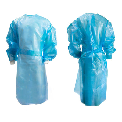 McKesson Chemotherapy Procedure Gown, 2X-Large, Blue -Case of 30 McKesson Chemotherapy Procedure Gown, 2X-Large, Blue -Case of 30