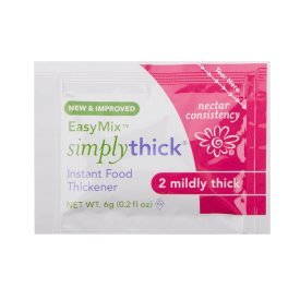 EasyMix SimplyThick Nectar Consistency Instant Food and Beverage Thickener, 6g Packet - 1087567_EA - 3 EasyMix SimplyThick Nectar Consistency Instant Food and Beverage Thickener, 6g Packet - 1087567_EA - 3