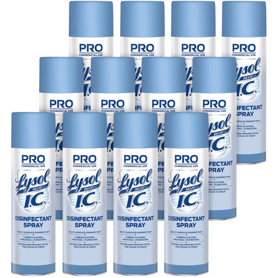 Lysol I.C. Surface Disinfectant, 19 oz. Aerosol Spray Can -Case of 12 Lysol I.C. Surface Disinfectant, 19 oz. Aerosol Spray Can -Case of 12