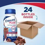Ensure Plus Nutrition Shake, Chocolate, 8 oz. Bottle -Case of 24