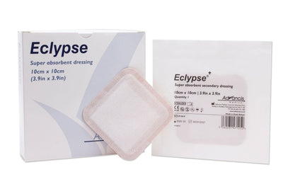 Eclypse Super Absorbent Wound Dressing, 4 x 4 Inch - 848245_BX - 1 Eclypse Super Absorbent Wound Dressing, 4 x 4 Inch - 848245_BX - 1