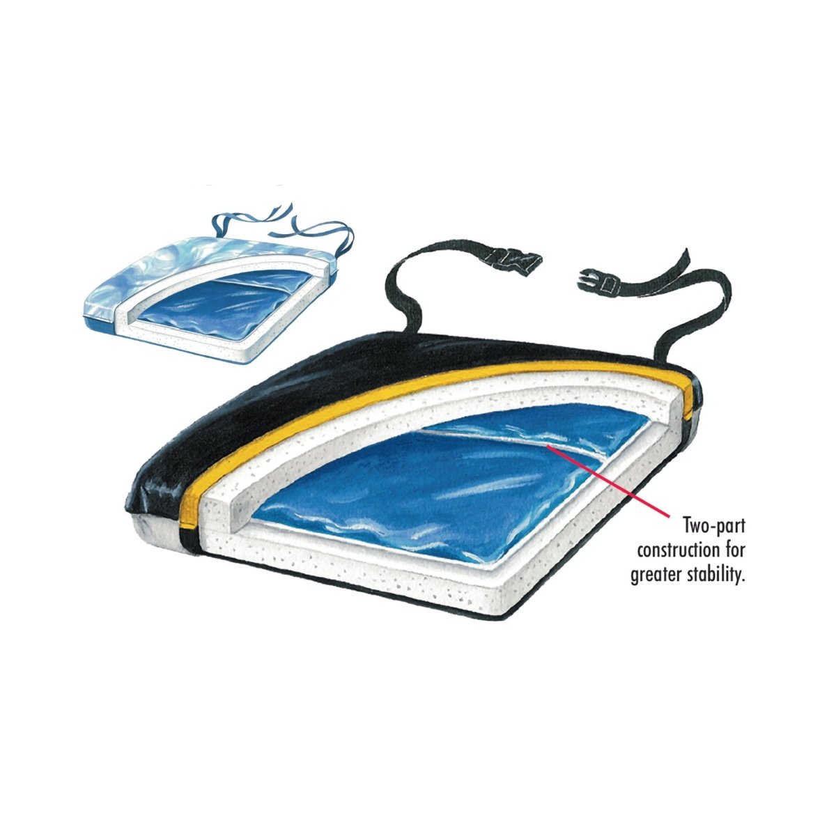 Econo Gel Seat Cushion - 252795_EA - 1 Econo Gel Seat Cushion - 252795_EA - 1